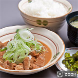 モツ煮定食